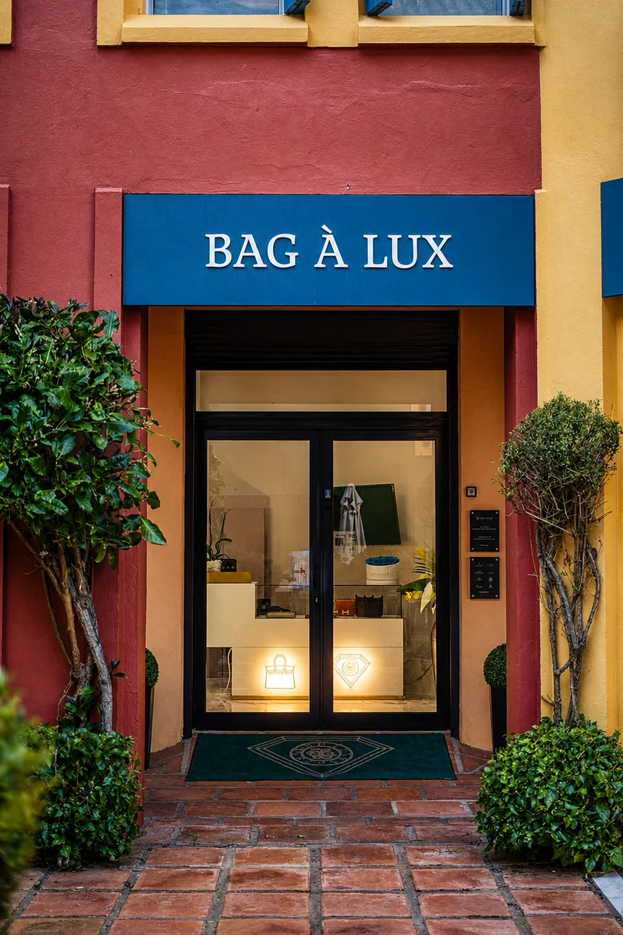 Boutique entrance